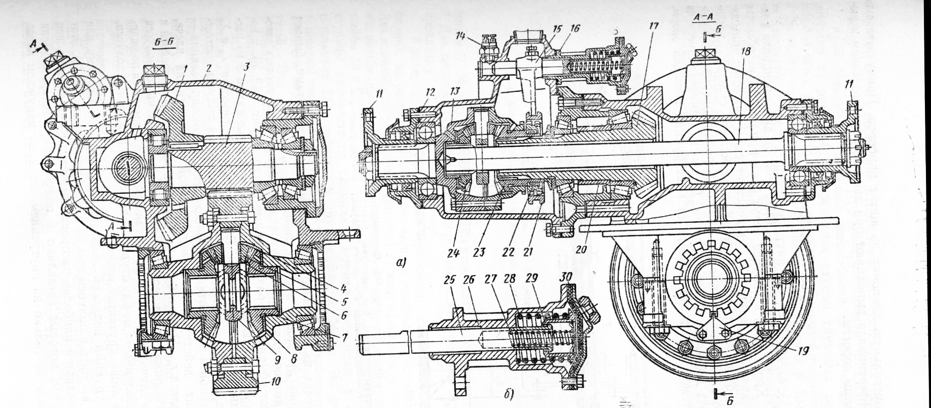 Дифференциал газ 66 чертеж