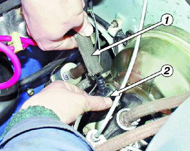 замена вакуумного усилителя тормозов ваз 2107